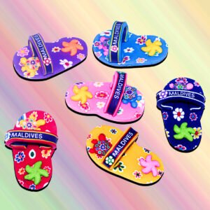 Maldives Mini Flip-Flop Souvenir Magnets
