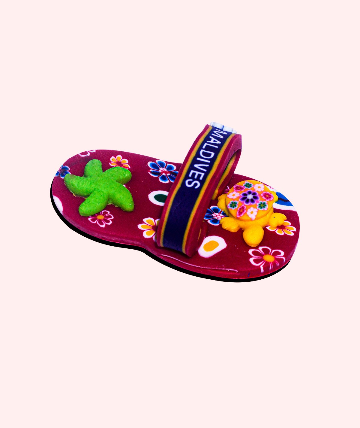 Maldives Mini Flip-Flop Souvenir Magnets - Image 9