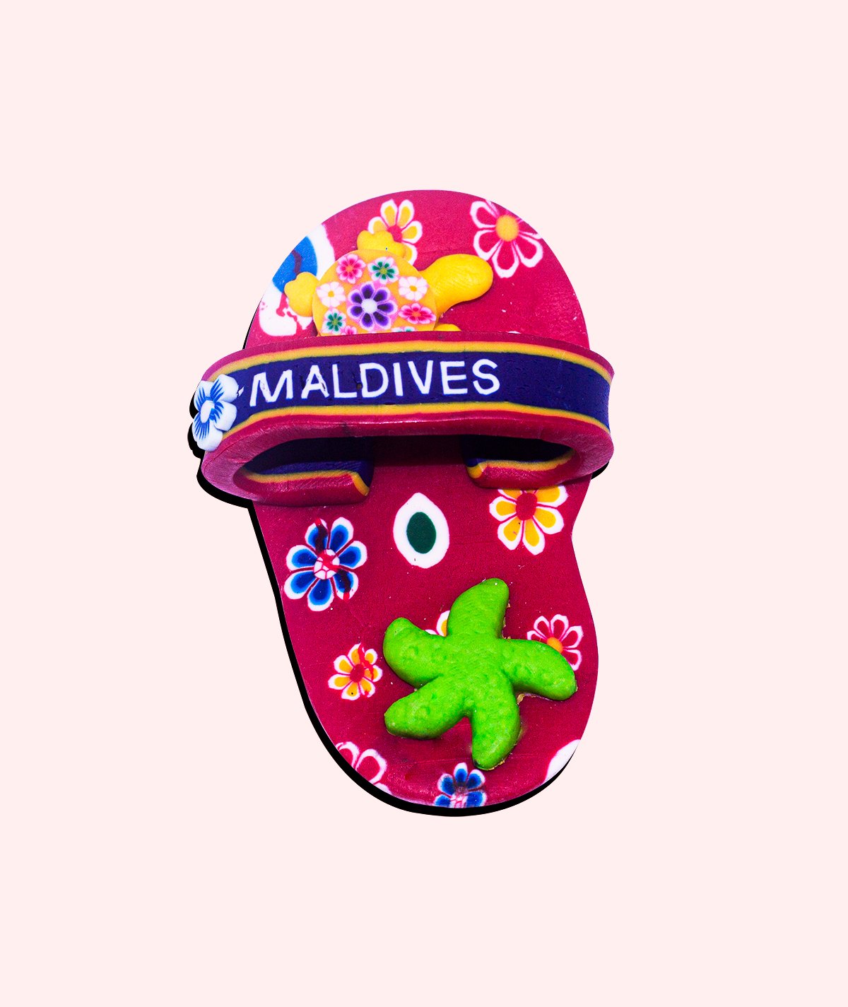 Maldives Mini Flip-Flop Souvenir Magnets - Image 14