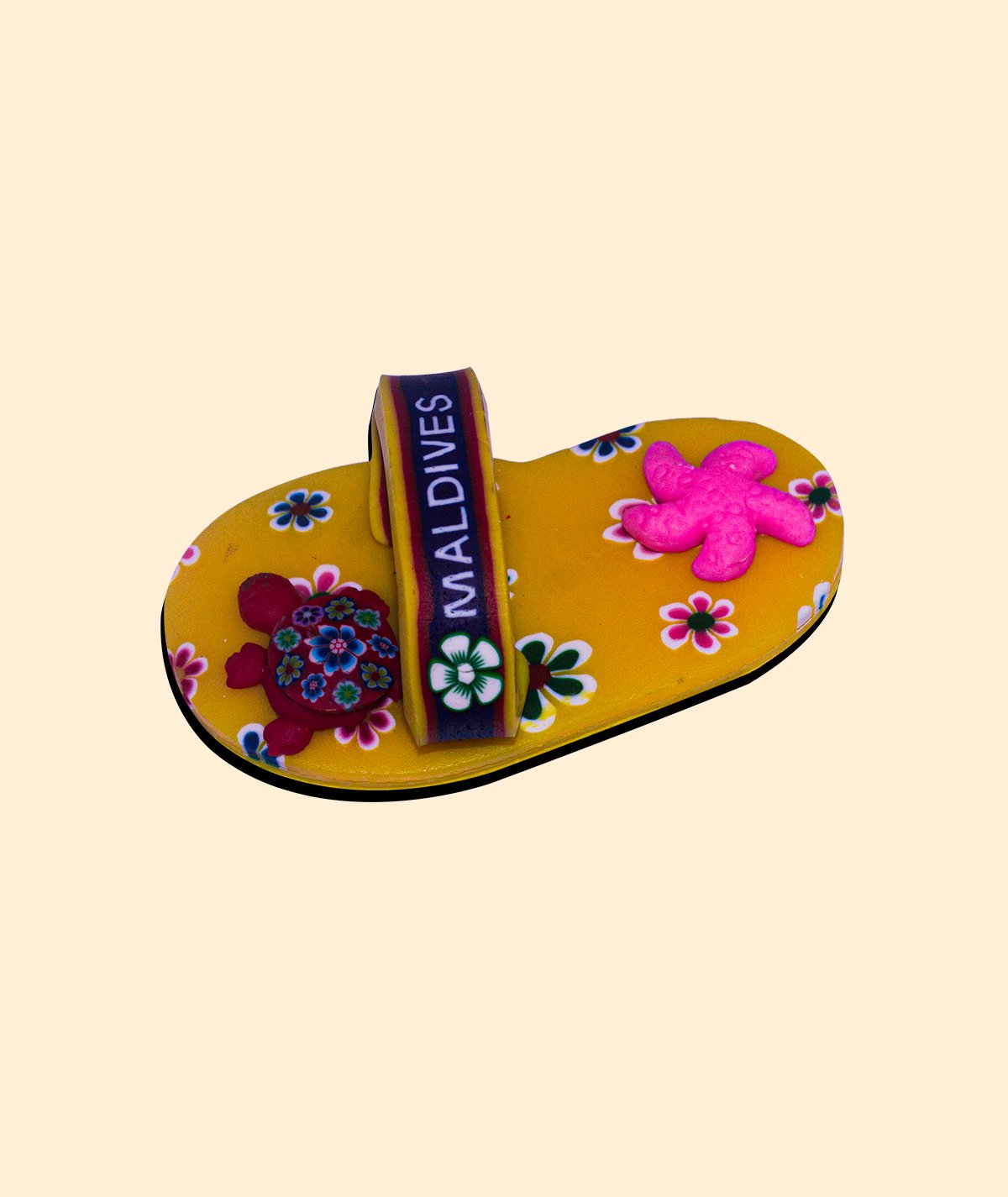 Maldives Mini Flip-Flop Souvenir Magnets - Image 7